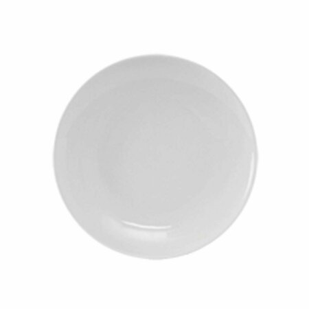 TUXTON CHINA Vitrified China Plate Porcelain White - 9 in. - 2 Dozen VPA-090